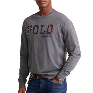 Polo Ralph Lauren Jersey T-Shirt Boston Common Mens 3X Big Crewneck Long Sleeve